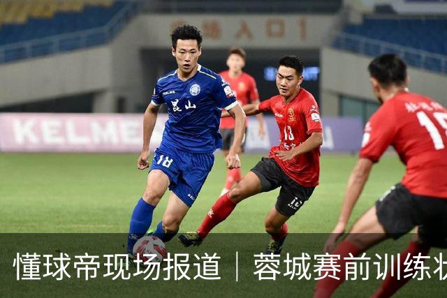 懂球帝现场报道｜蓉城赛前训练状态认真，韦林顿、韩鹏飞等球员伤愈复出